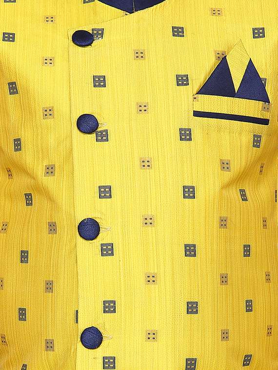 yellow cotton kurta sets kurtas & set - 17148634 - Standard Image - 3