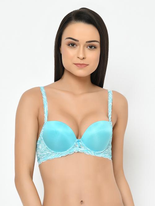 neon balconette bra - 17148813 -  Standard Image - 0