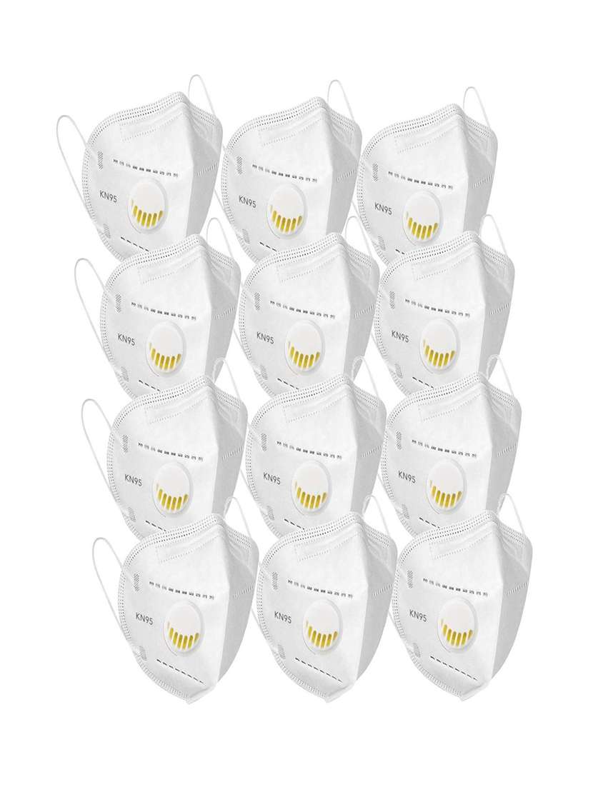 white non-woven anti-pollution women mask (pack on 12) - 17149686 -  Zoom Image - 0