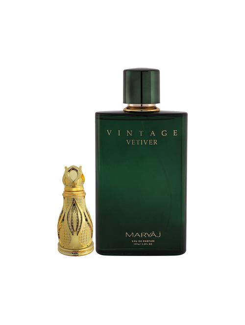 ajmal khofooq cp oudhy 18ml for unisex and maryaj vintage vetiver edp 100ml for unisex + 2 parfum testers free - 17151001 -  Standard Image - 0