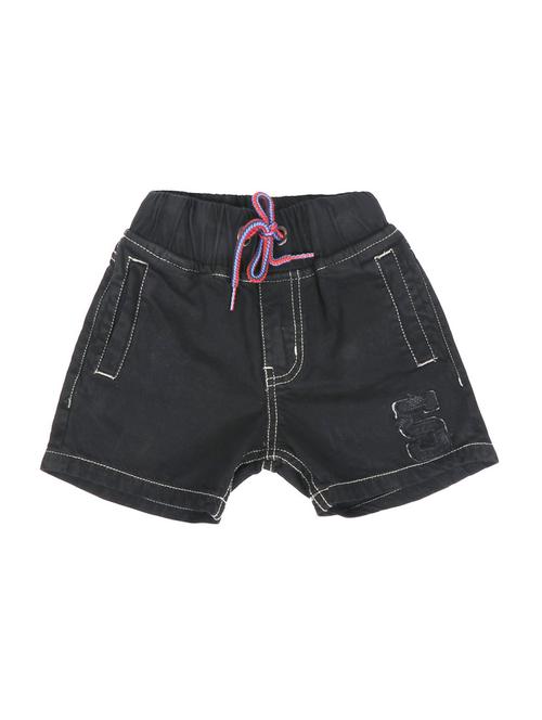 black denim shorts - 17152944 - Standard Image - 0