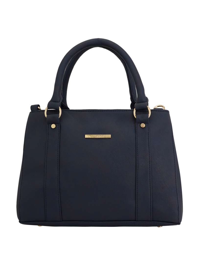 blue leatherette (pu) handbag - 17153491 - Zoom Image - 0