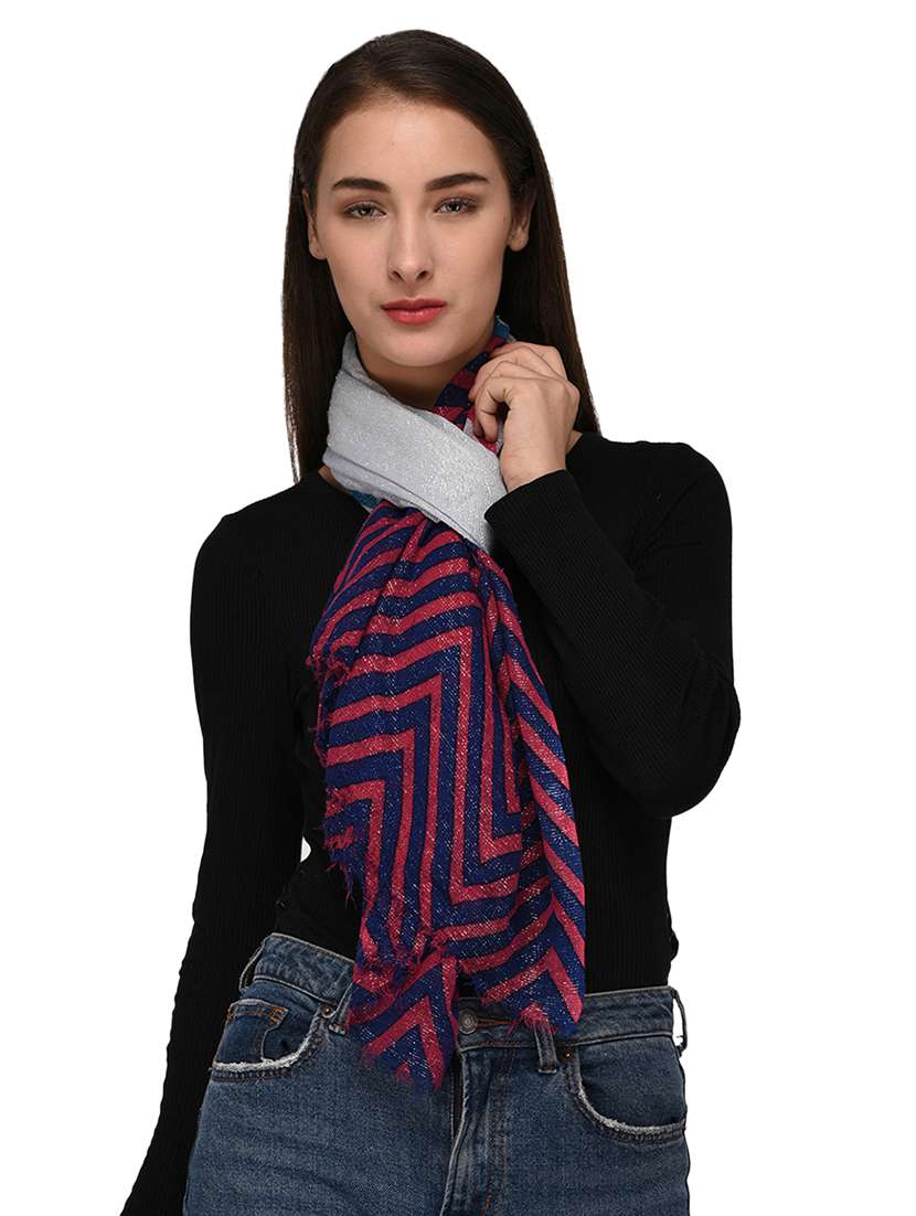 chevron print stoles - 17154044 - Zoom Image - 0