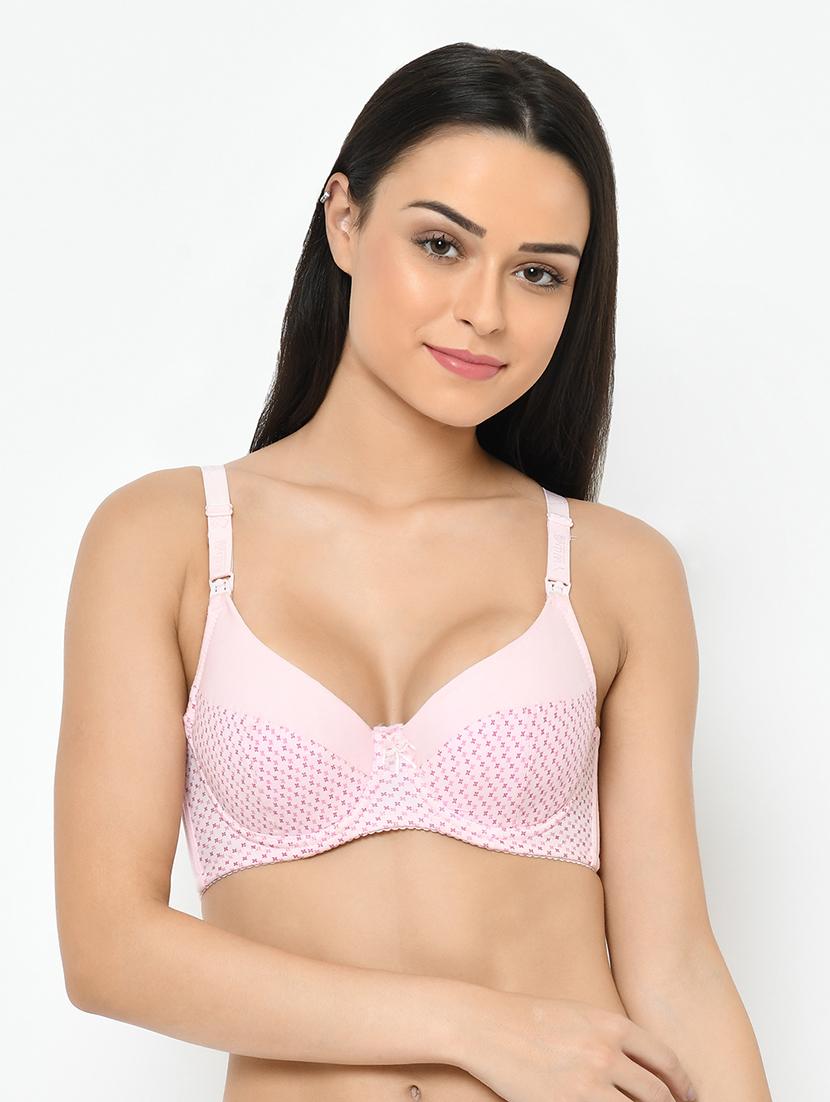 lavender printed push up bra - 17154809 - Zoom Image - 0