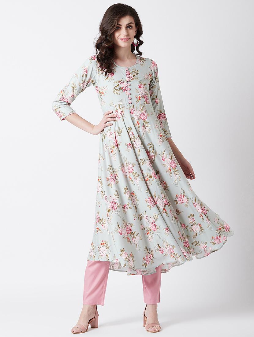 women's flared kurta