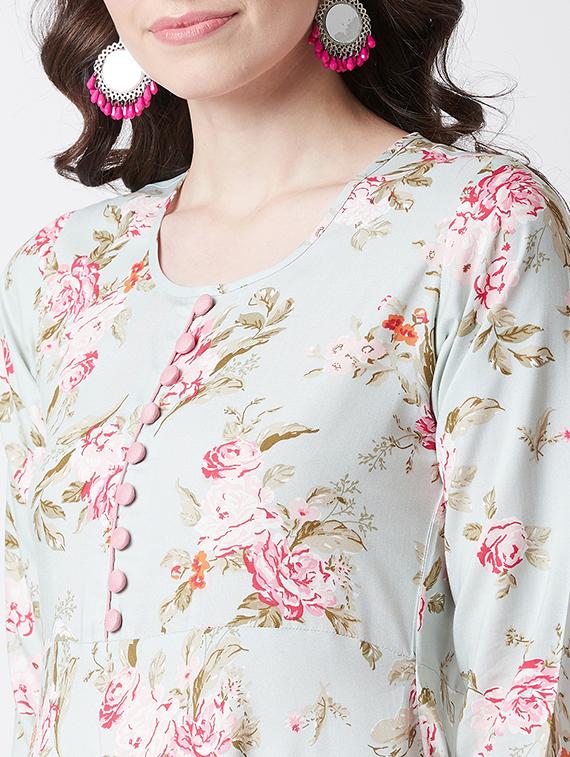 women's flared kurta - 17154829 - Standard Image - 5