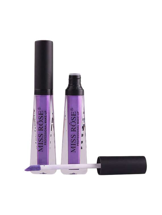miss rose metallic long lasting and waterproof lip gloss(shade-25)
