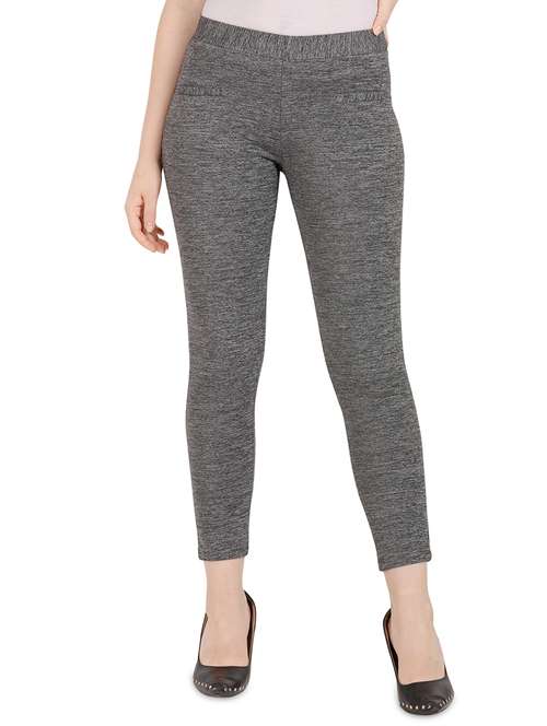 grey melange jegging  - 17159814 -  Standard Image - 0