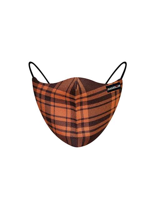 orange cotton antipollution women mask - 17161435 - Standard Image - 0