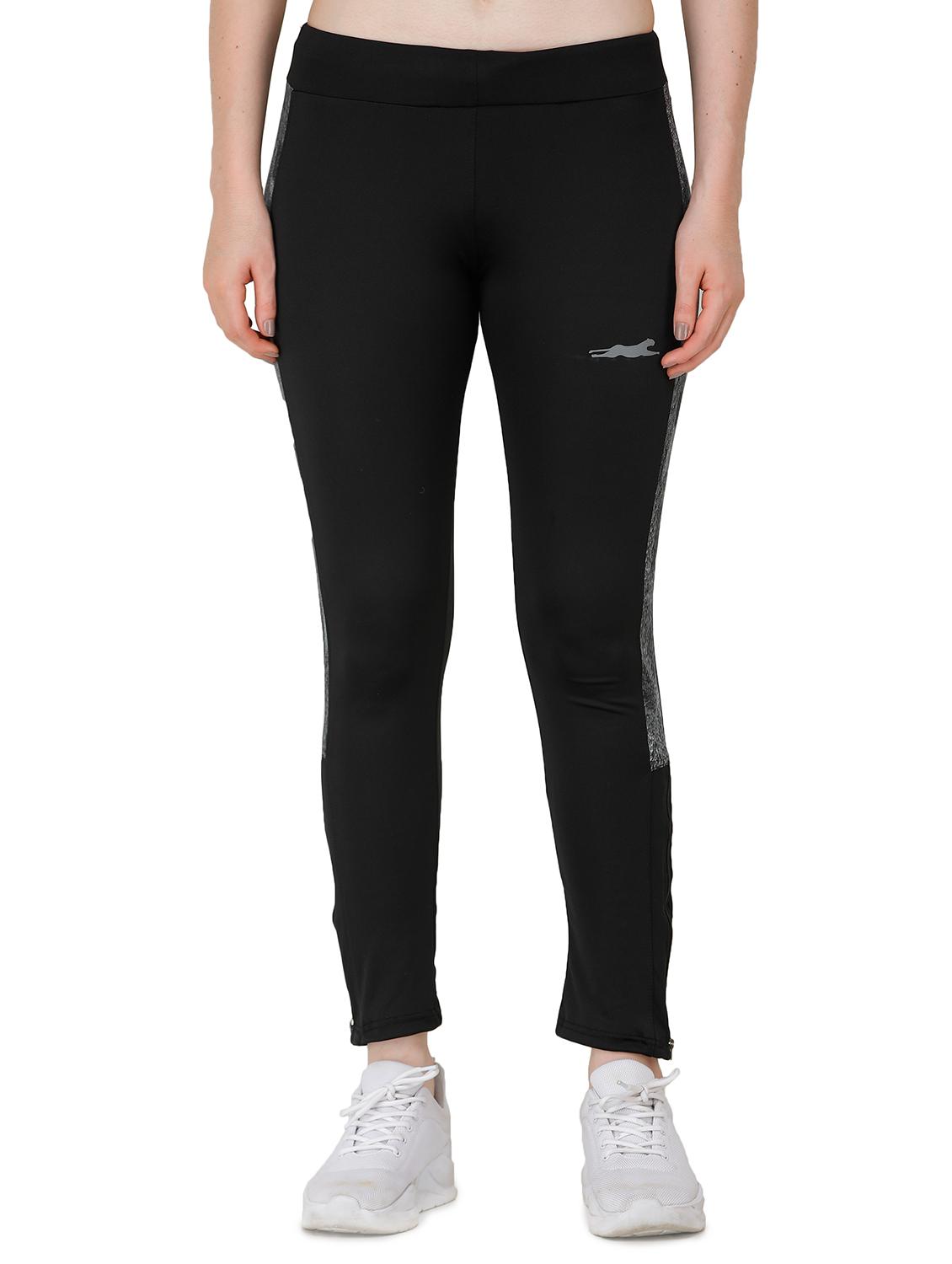 black lycra yoga pants track - 17168641 -  Zoom Image - 0
