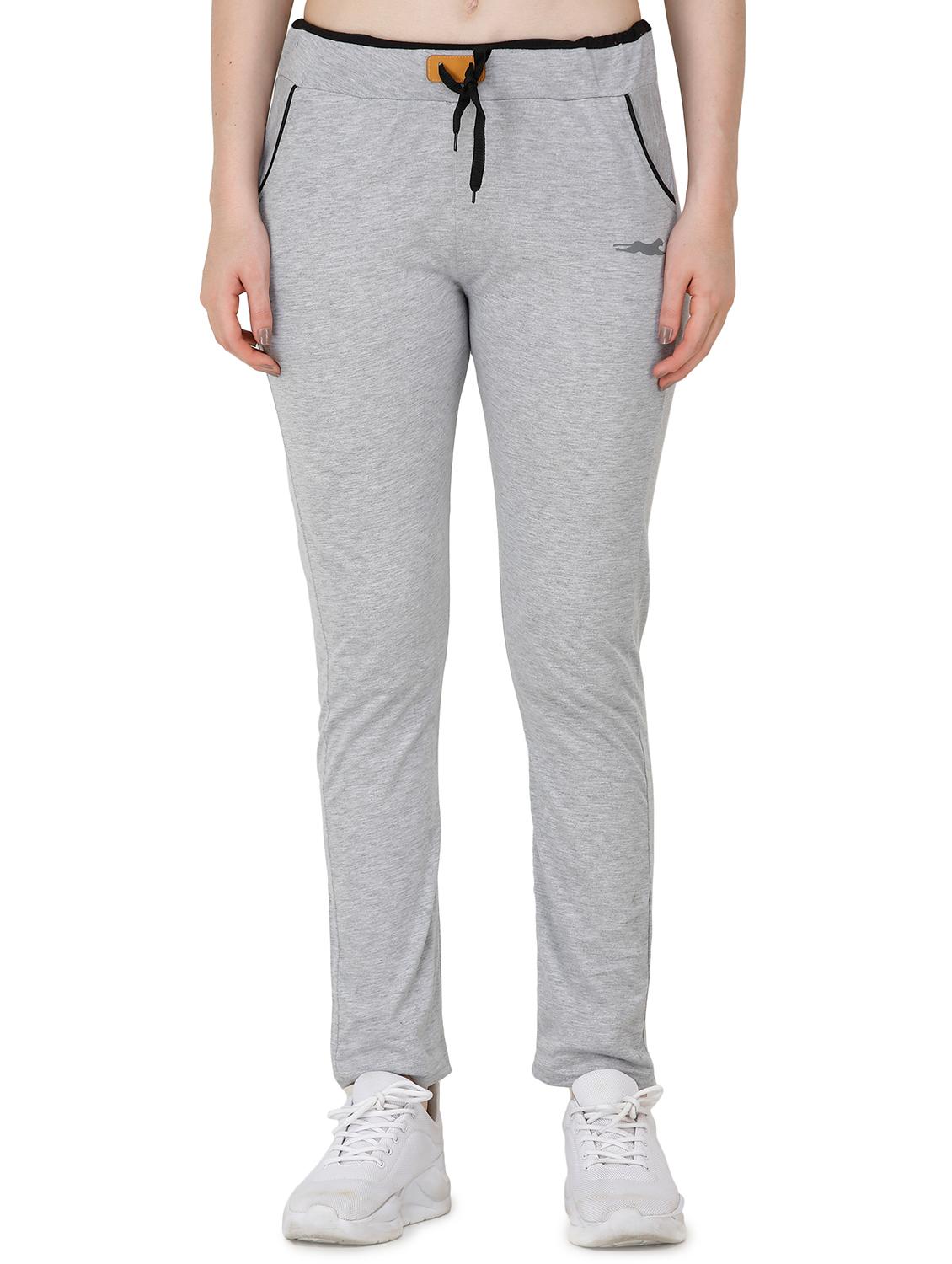 grey cotton yoga pants track - 17168718 - Zoom Image - 0