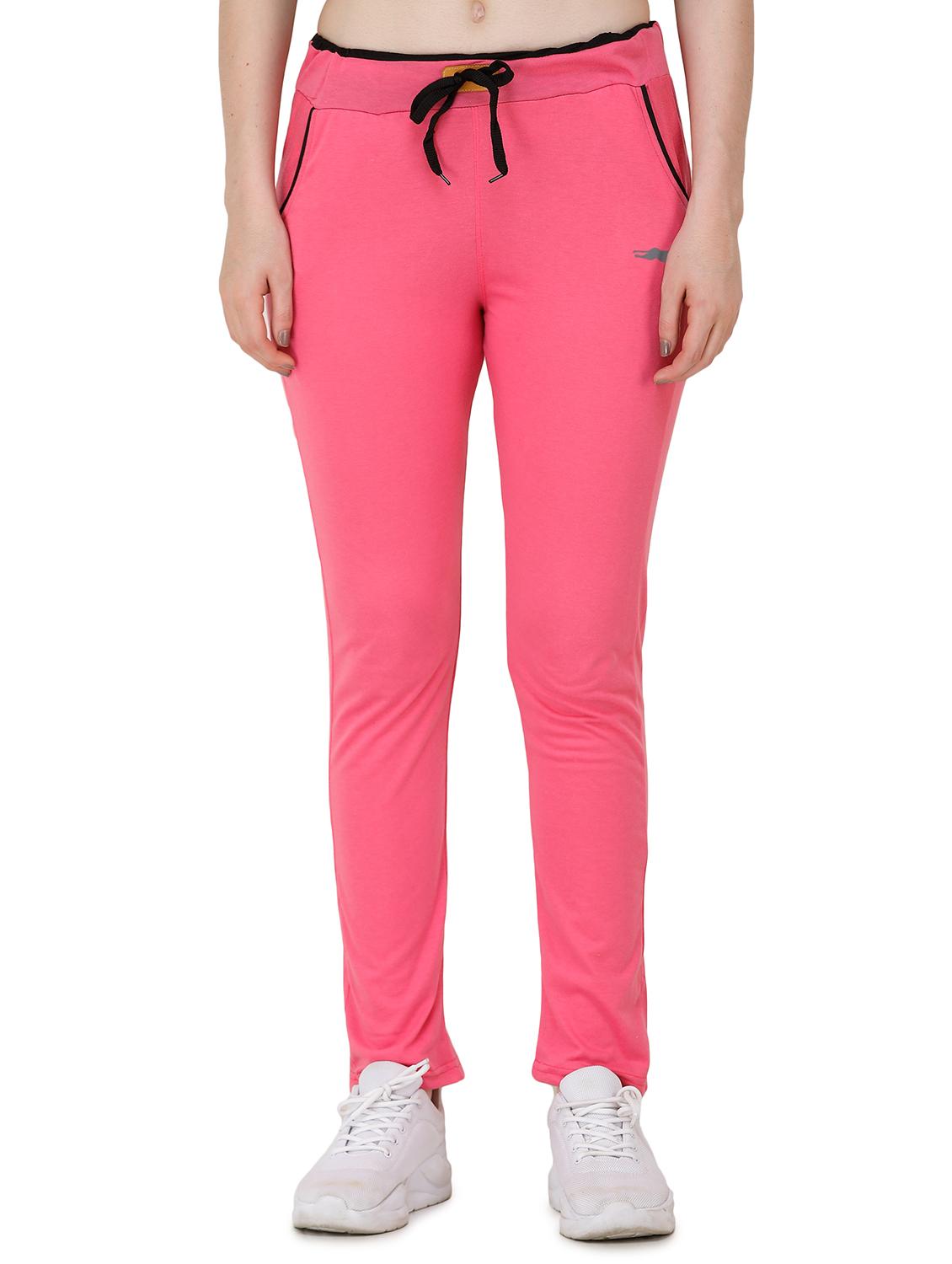 pink cotton yoga pants track - 17168719 - Zoom Image - 0