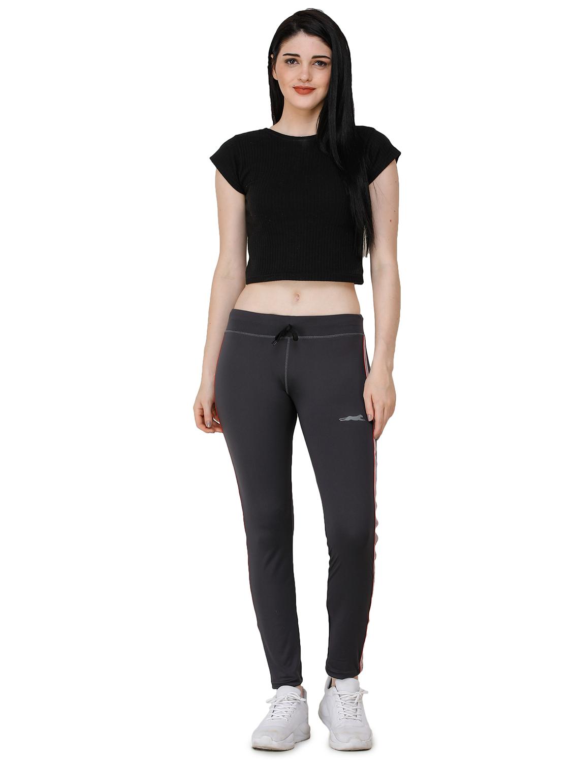 grey lycra yoga pants track - 17168732 - Standard Image - 3