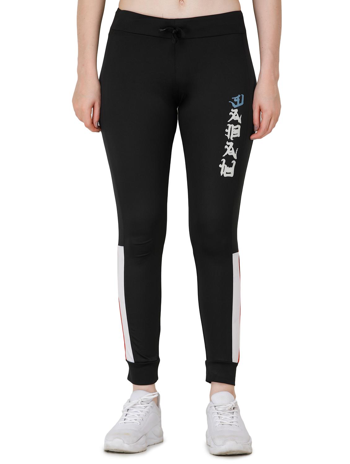 black lycra yoga pants track - 17168734 -  Zoom Image - 0