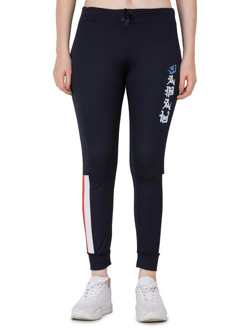 dark blue lycra yoga pants track - 17168735 -  Standard Image - 0