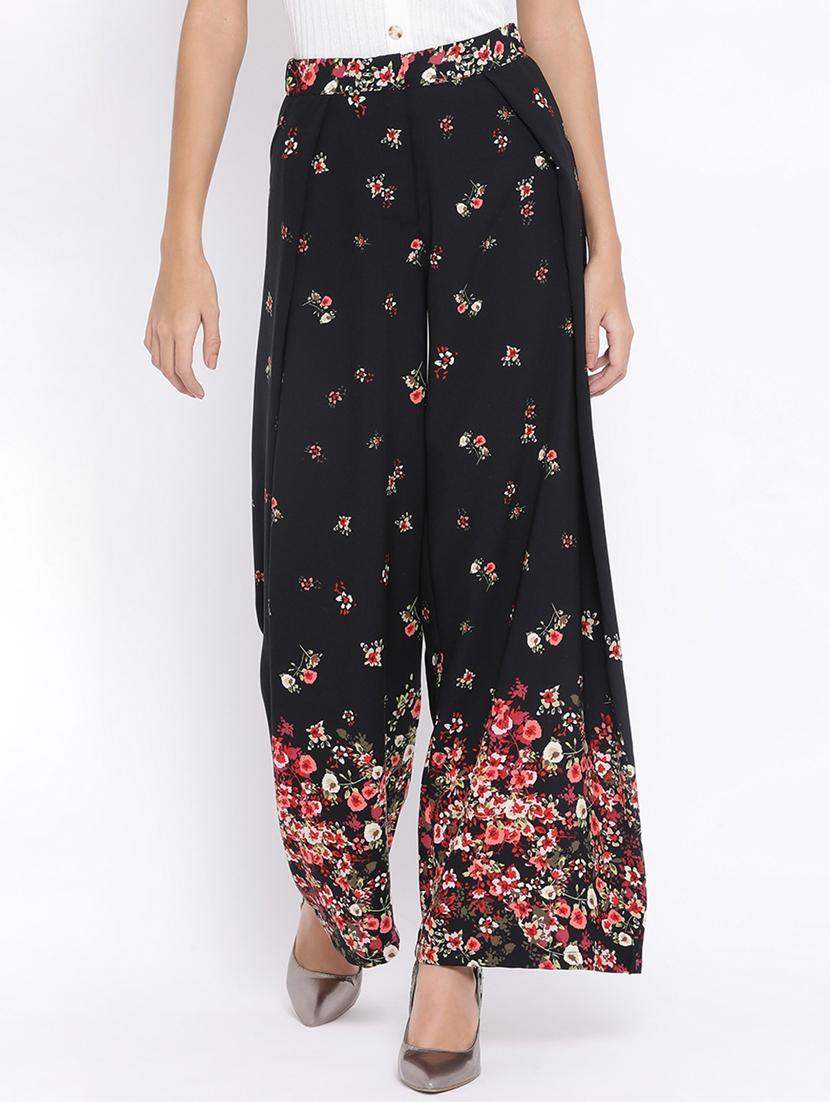 high rise floral palazzo  - 17169552 -  Zoom Image - 0