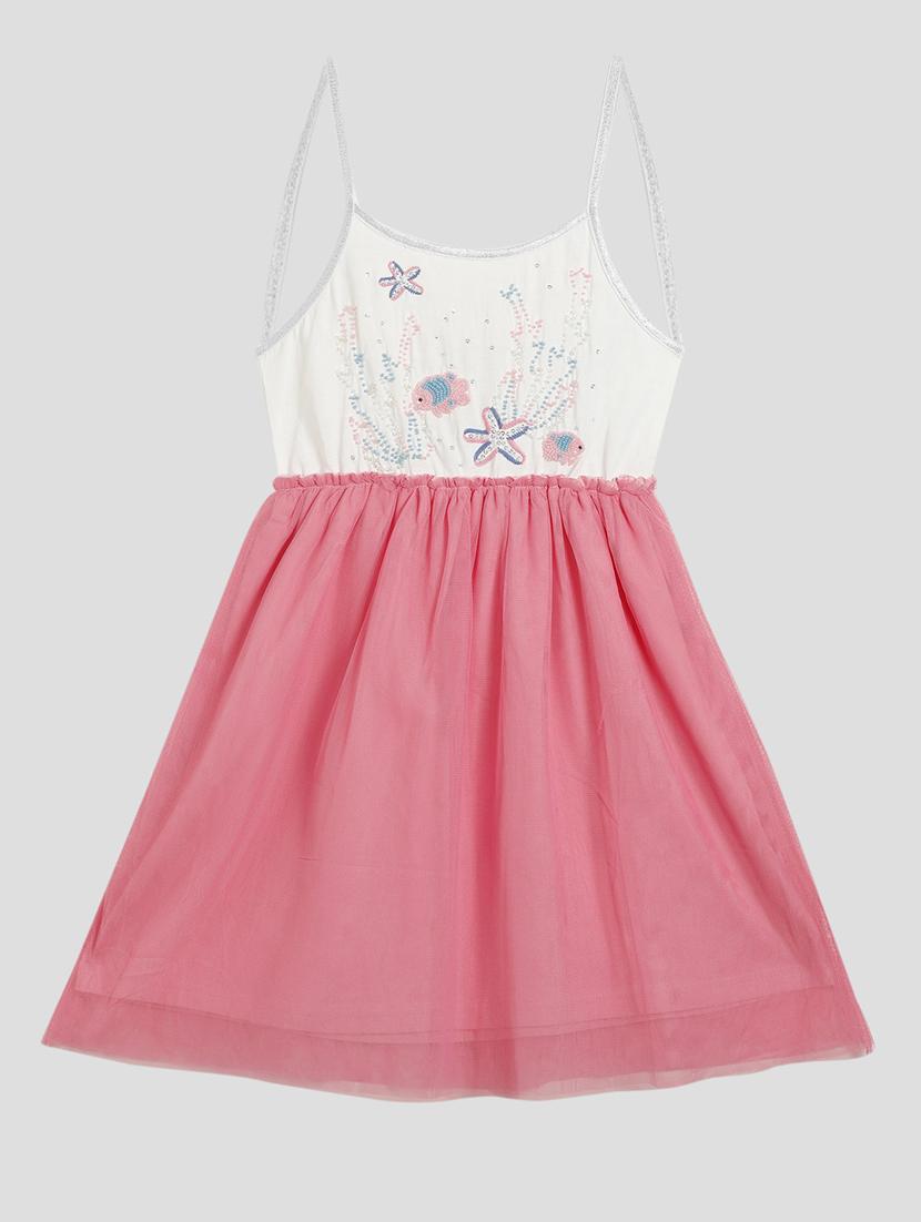 pink cotton frock - 17173174 - Zoom Image - 0