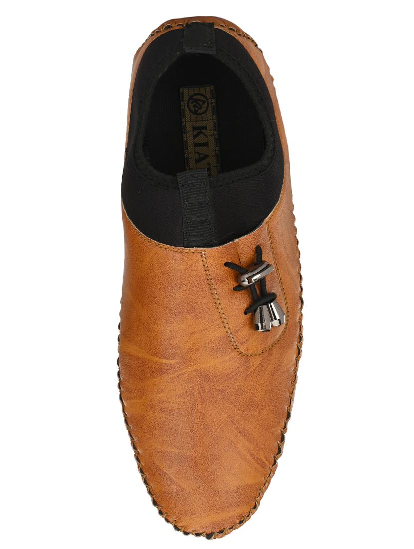 tan slip on loafers - 17175080 -  Standard Image - 3