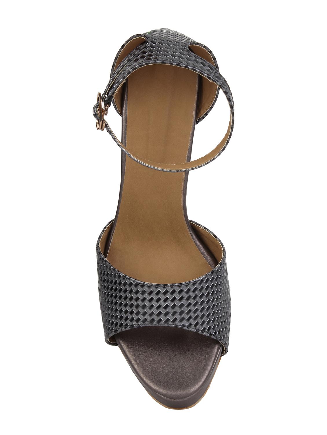 grey ankle strap sandals - 17181921 - Standard Image - 3