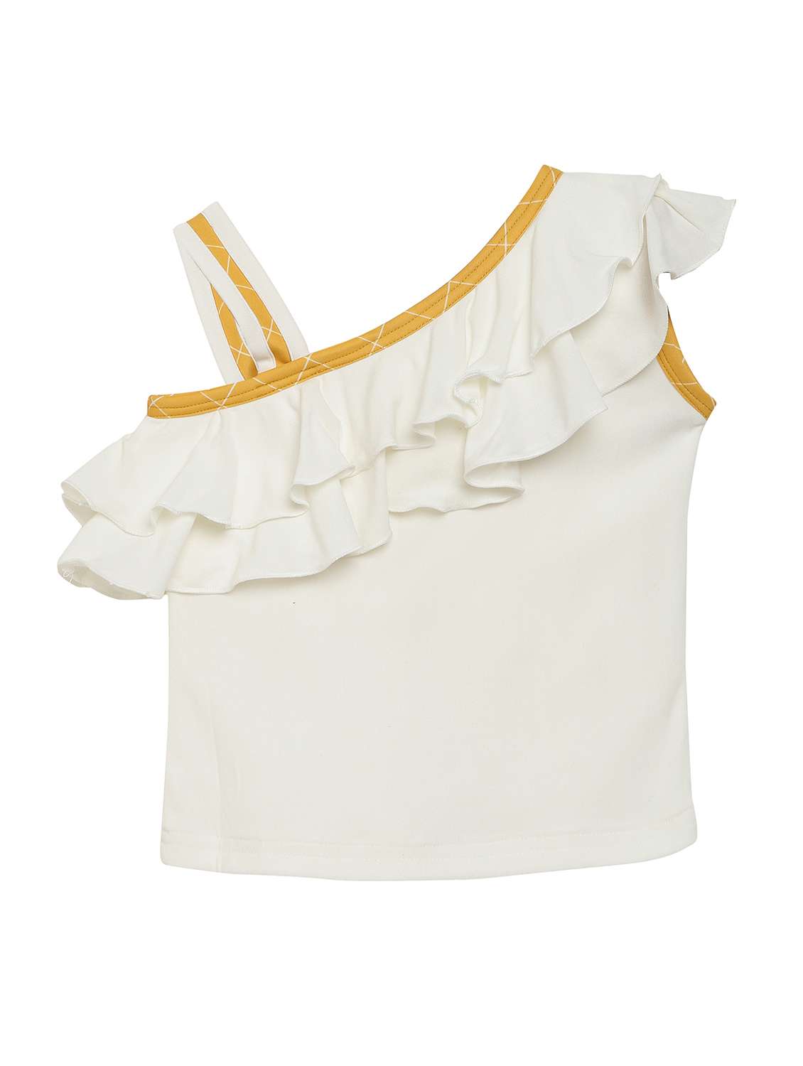 yellow rayon full length sets twin & jump suit - 17183421 - Standard Image - 3