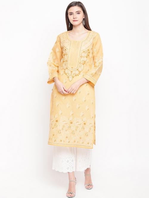 women's straight kurta - 17183835 - Standard Image - 0