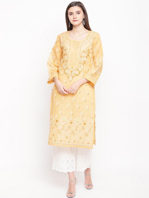 women's straight kurta - 17183835 - Zoom Image - 0