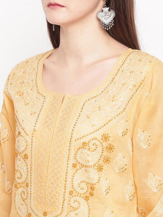 women's straight kurta - 17183835 - Standard Image - 3