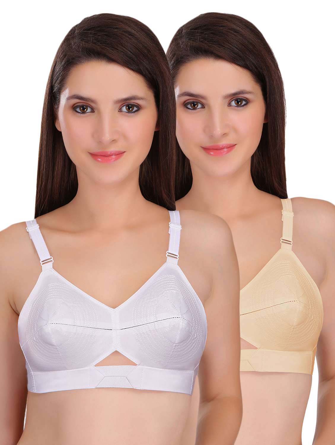 set of 2 full coverage minimizer bra