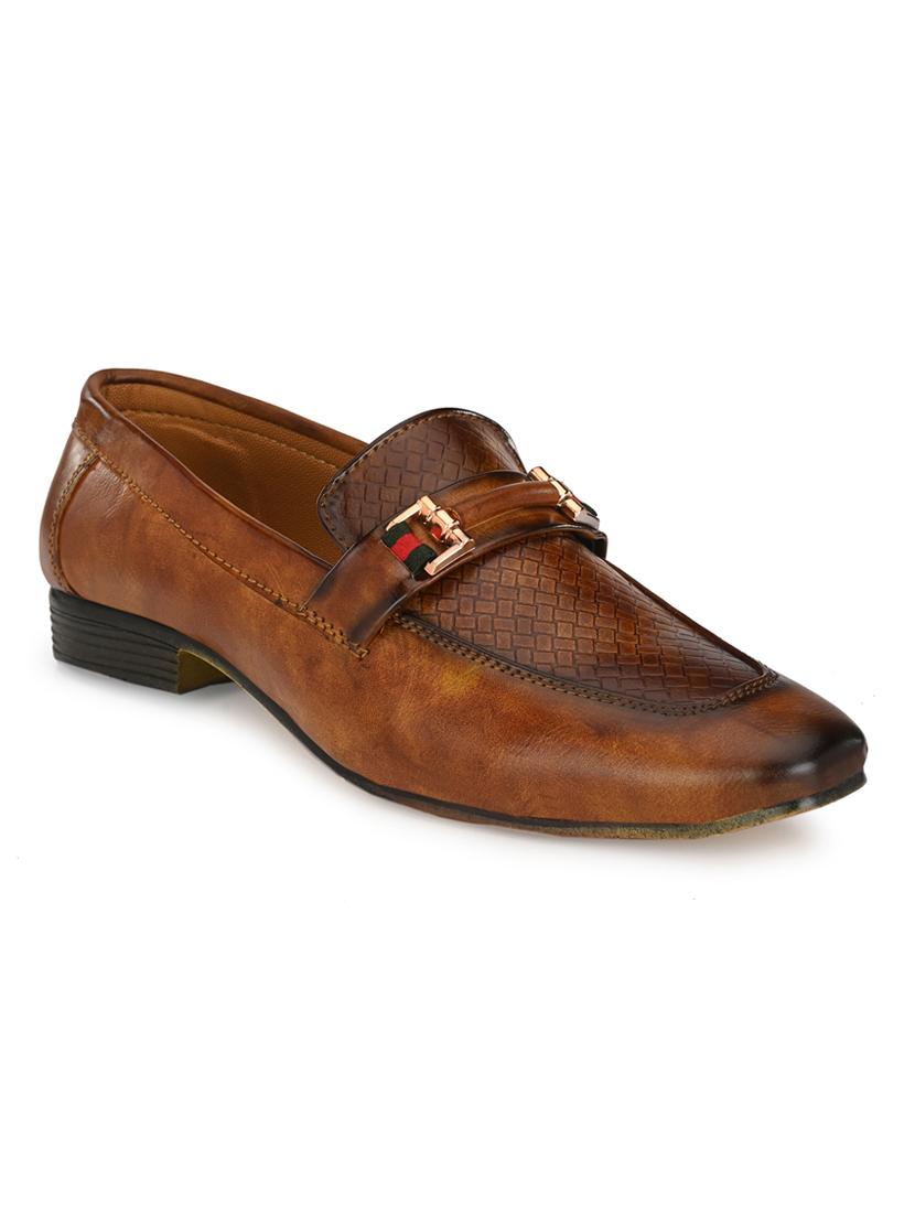 tan slip on loafers - 17192552 -  Zoom Image - 0