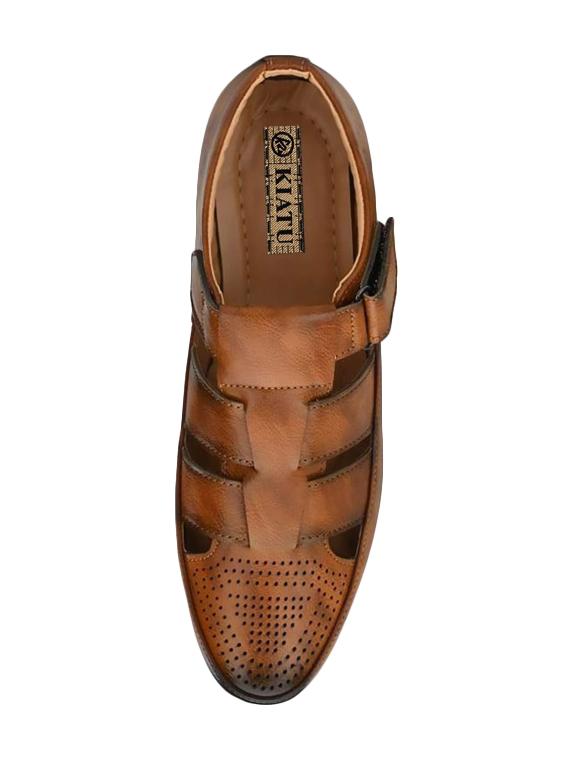 tan back strap sandals - 17192561 -  Standard Image - 3