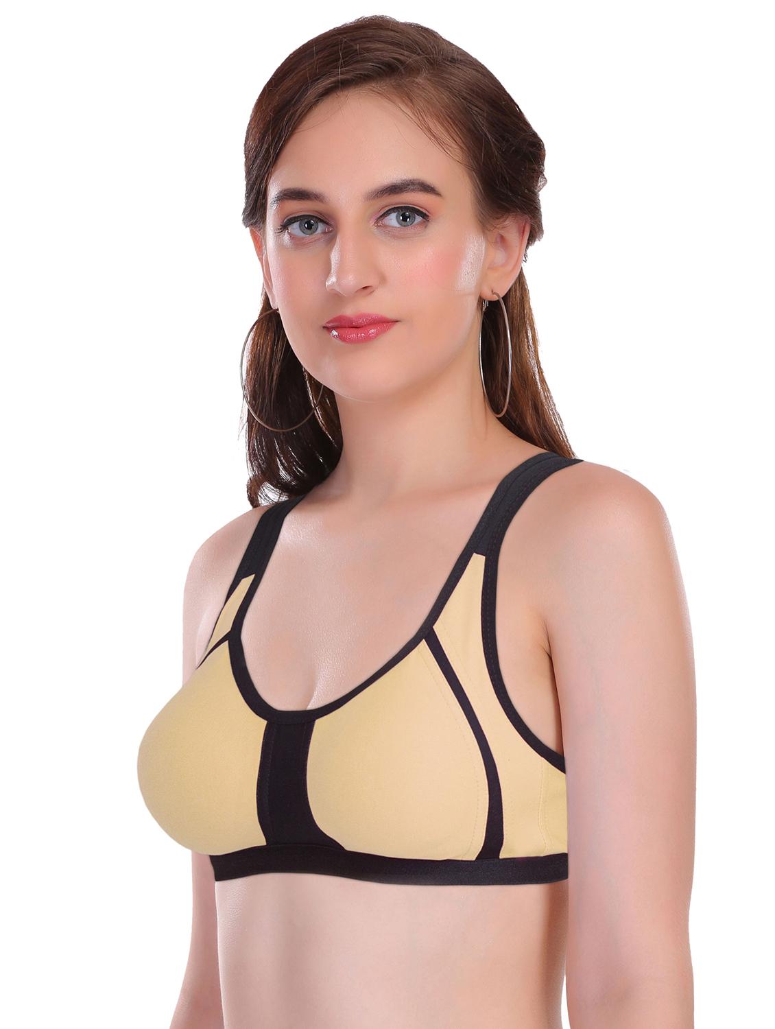 set of 2 color block sports bra - 17192794 - Standard Image - 5