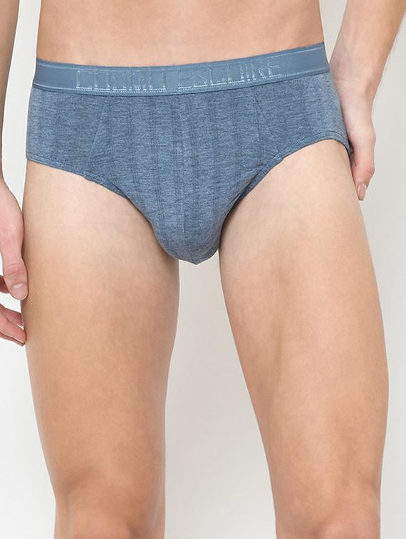 blue solid hipster brief - 17192930 -  Zoom Image - 0