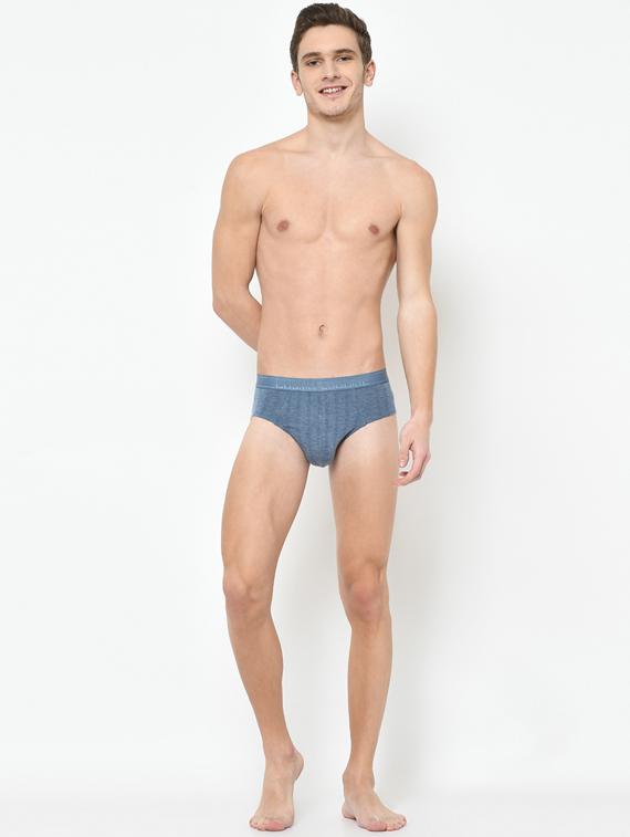 blue solid hipster brief - 17192930 - Standard Image - 3
