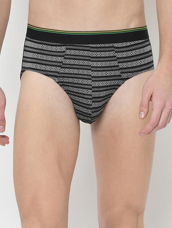 black striped hipster brief - 17192946 -  Zoom Image - 0
