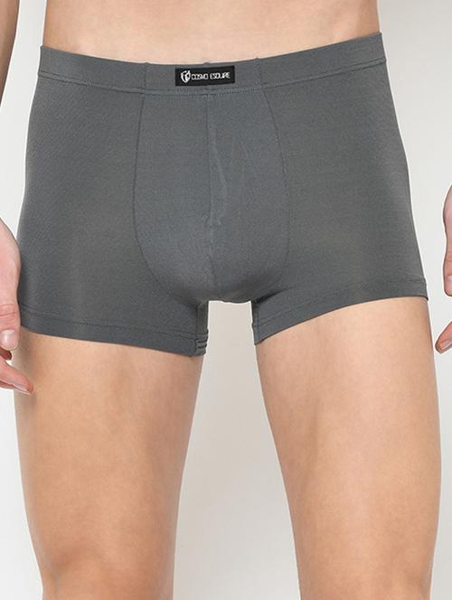 grey solid trunks - 17192957 - Standard Image - 0