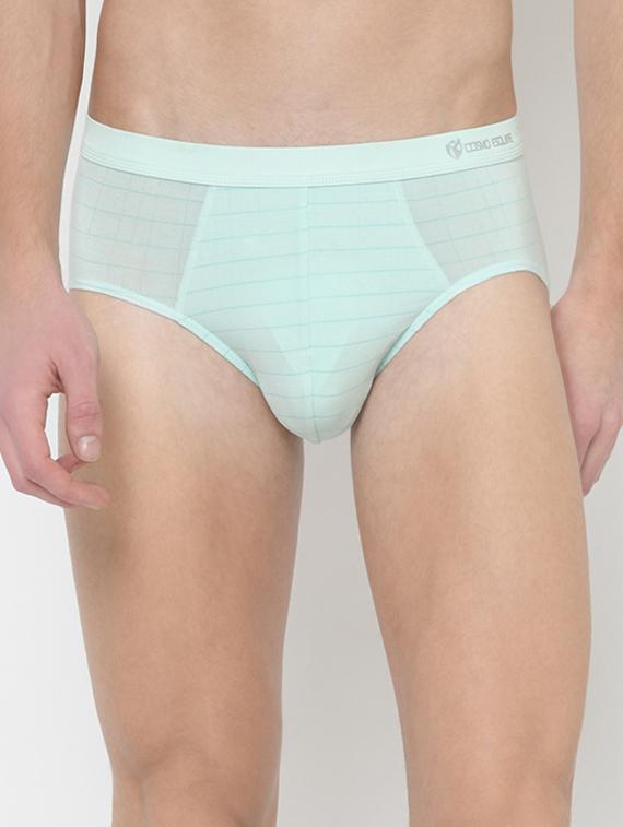 green striped hipster brief - 17192964 -  Zoom Image - 0