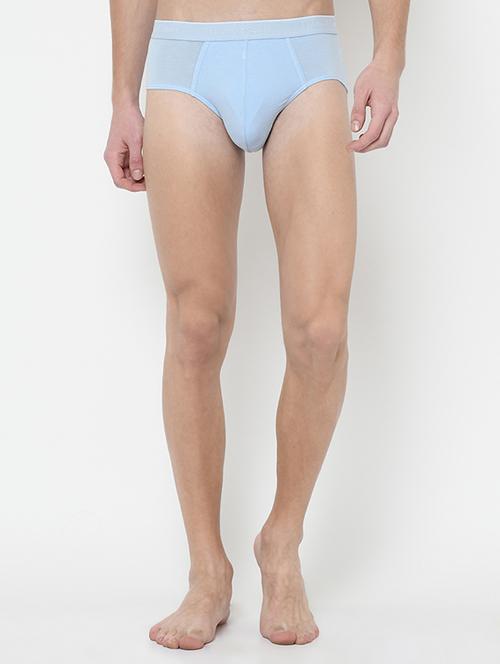 blue solid hipster briefs - 17192966 -  Standard Image - 0