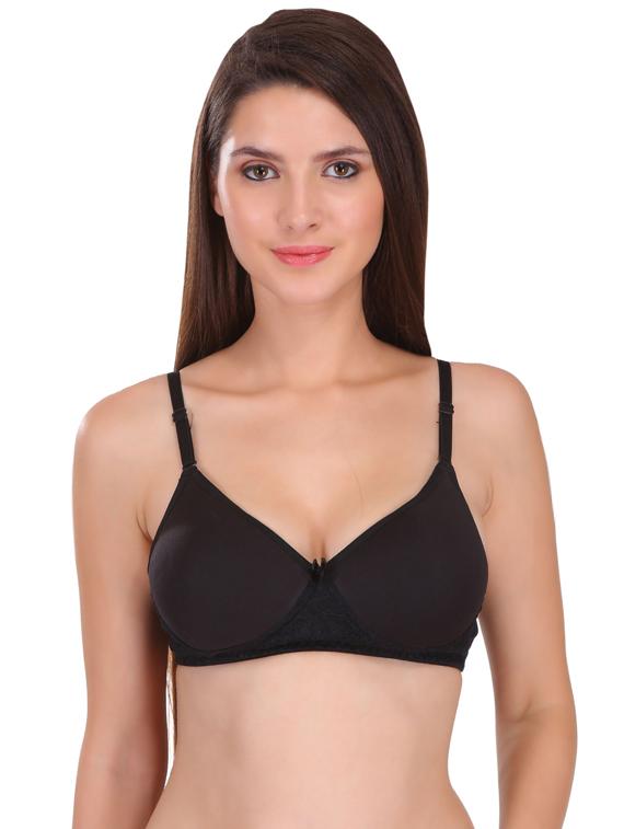 lace detail t-shirt bra - 17194692 - Zoom Image - 0