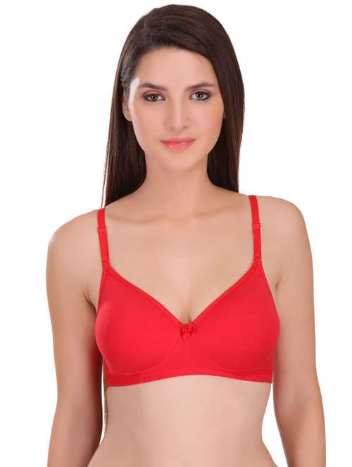 3/4 coverage solid t-shirt bra - 17194757 - Standard Image - 0