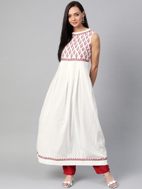women's a-line kurta - 17203834 -  Standard Image - 0
