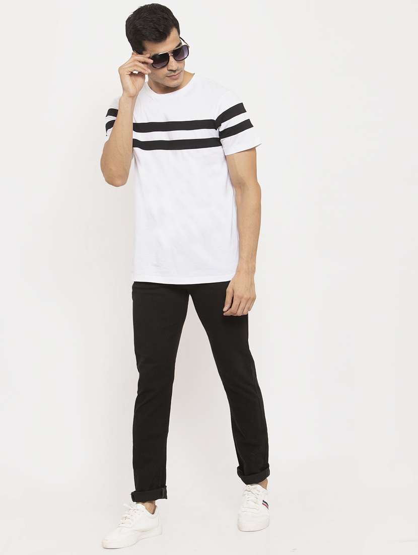 white  cut & sew t-shirt - 17209233 -  Standard Image - 3