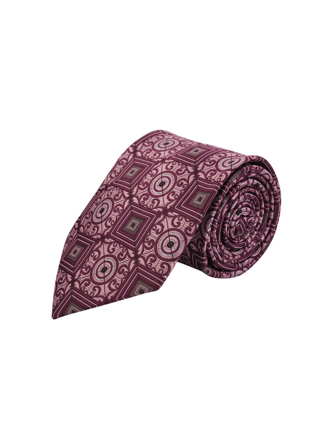 purple  polyester tie