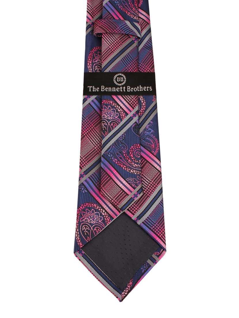 blue  polyester tie  - 17211587 -  Standard Image - 3