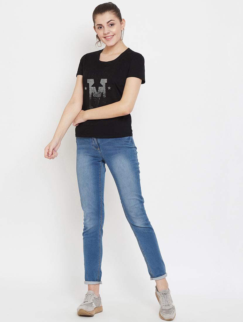 round neck printed tee - 17212644 - Standard Image - 3
