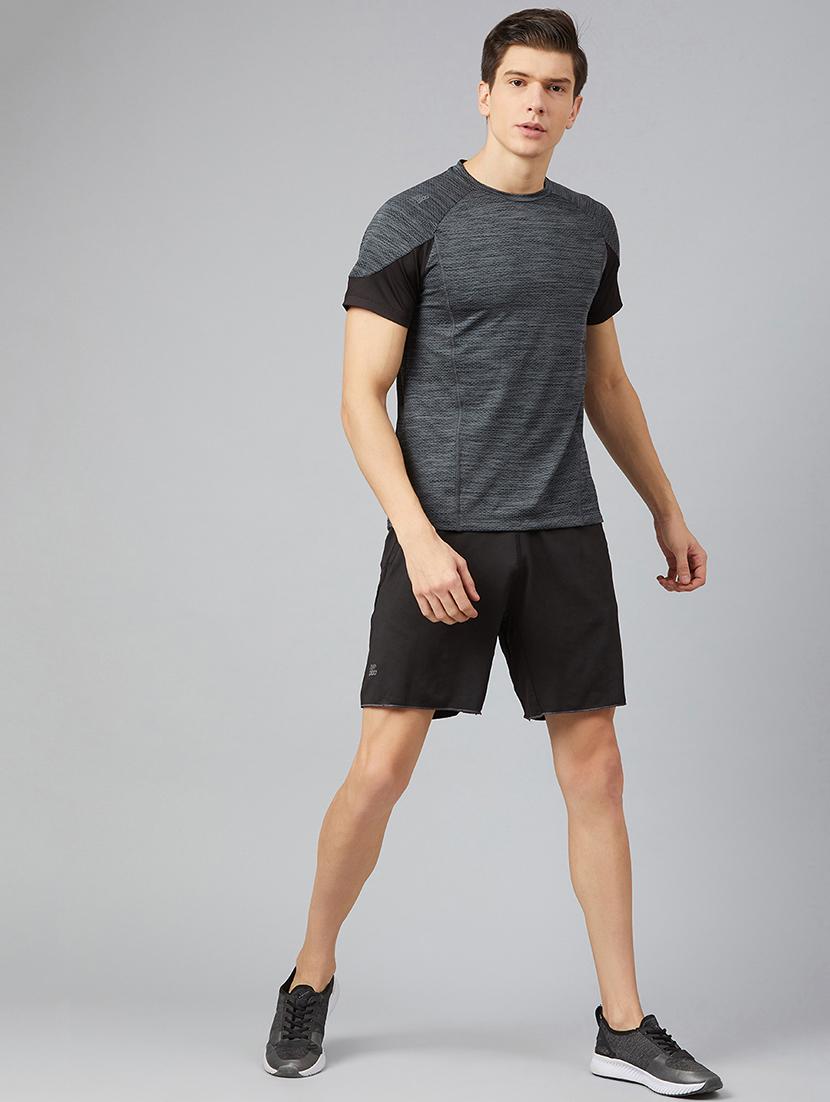 grey melange t-shirt - 17213658 - Standard Image - 3