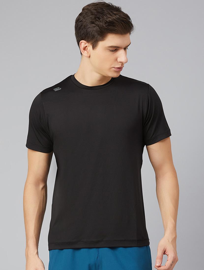 black solid t-shirt - 17213677 -  Zoom Image - 0