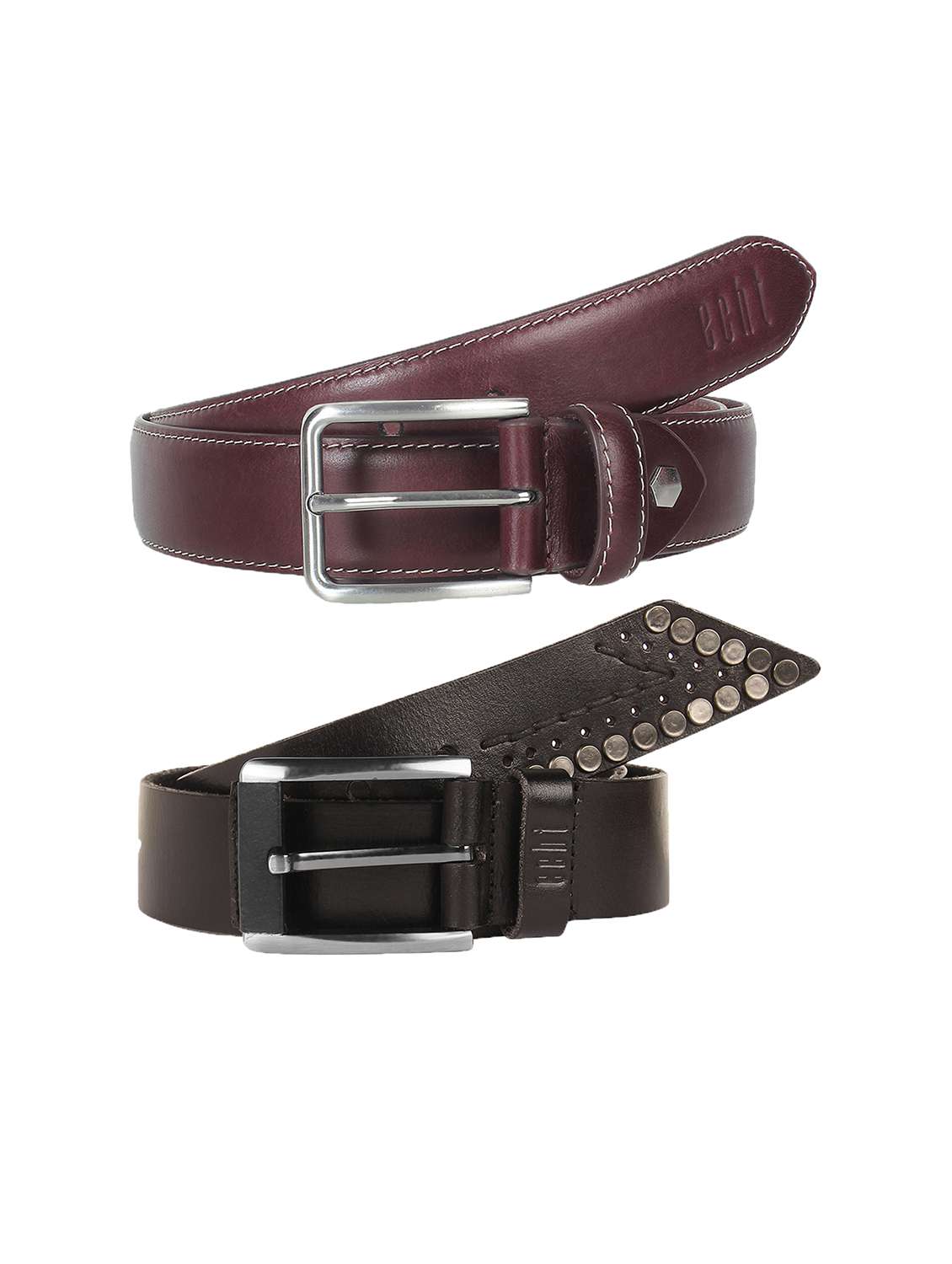 multi colored leather belt