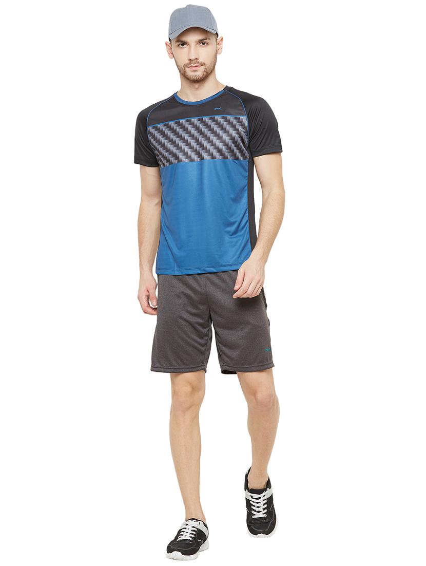 grey side striped shorts - 17218457 - Standard Image - 3