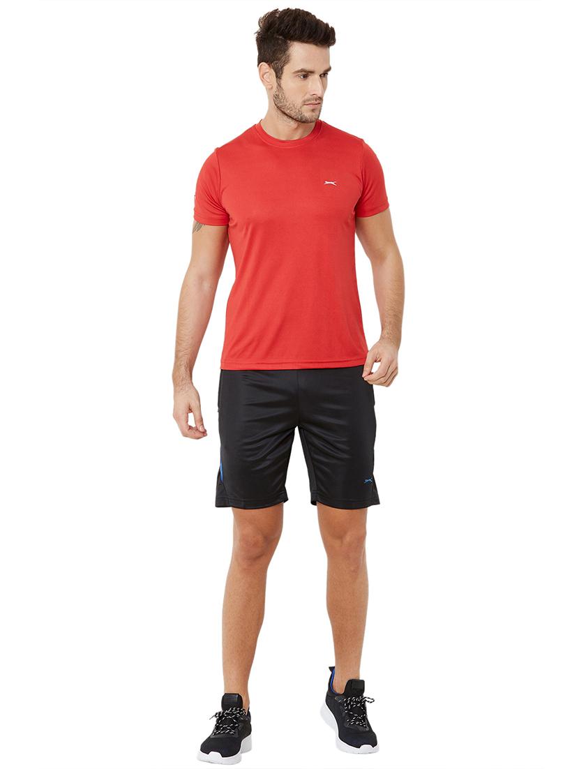 black solid shorts - 17218463 - Standard Image - 3