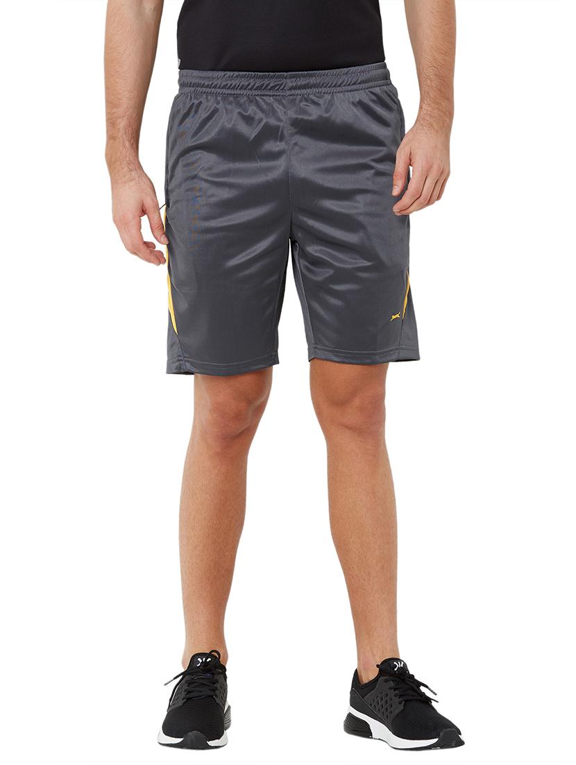 grey solid shorts - 17218465 - Zoom Image - 0